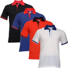 Deals, Discounts & Offers on Baby & Kids - TSX Solid Men's Polo Neck Multicolor T-Shirt