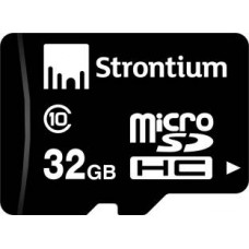 Deals, Discounts & Offers on Mobile Accessories - Strontium 32 GB MicroSD Card Class 10 24 MB/s Memory Card