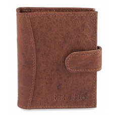 Deals, Discounts & Offers on Accessories - Hide & Sleek Genuine Soft Brown Leather Credit Card Holder