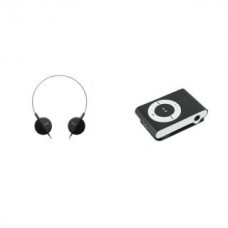 Deals, Discounts & Offers on Entertainment - Combo of Headphone with Mp3 player
