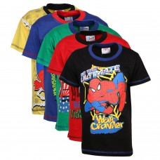 Deals, Discounts & Offers on Kid's Clothing - SPIDERMAN BOYS T-SHIRT PACK OF 5