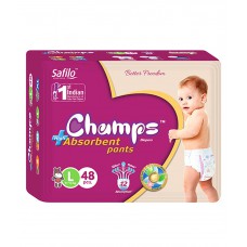 Deals, Discounts & Offers on Baby Care - Flat 46% off on Champs High Absorbent Pants Large