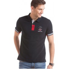 Deals, Discounts & Offers on Men Clothing - Izod Solid Men's Polo Neck T-Shirt