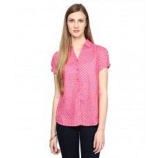 Deals, Discounts & Offers on Women Clothing - Honey By  Cambric Printed Shirt