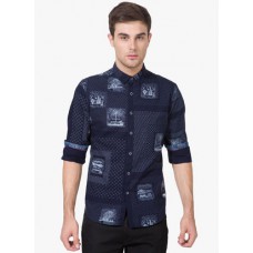 Deals, Discounts & Offers on Men Clothing - Flat 50% off on  Printed Slim Fit Casual Shirt