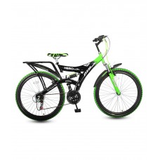 Deals, Discounts & Offers on Sports - Hero Black & Green Adult Mountain Cycle