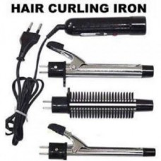 Deals, Discounts & Offers on Trimmers - CASSIO 3 in 1 Set Interchangeable Hair Curling Iron and Brush Styler
