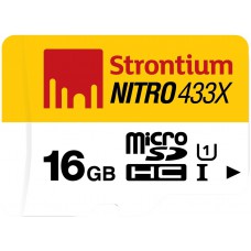 Deals, Discounts & Offers on Mobile Accessories - Strontium Nitro 16GB 65MB/s Class 10 UHS-1 microSDHC Card