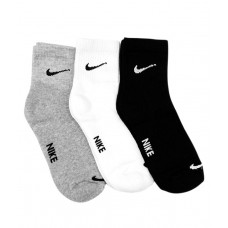 Deals, Discounts & Offers on Foot Wear - Nike Ankle Length Socks Set Of 3 Pairs