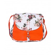 Deals, Discounts & Offers on Women - Vogue Tree Orange Sling Bag