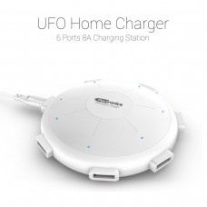Deals, Discounts & Offers on Electronics - Portronics UFO Home Charger 6 Ports 8A Charging Station