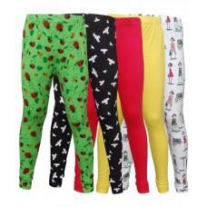 Deals, Discounts & Offers on Women Clothing - Little Star Combo Of 5 Leggings 