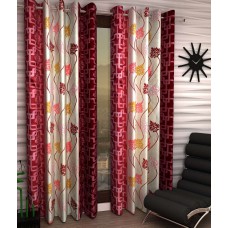 Deals, Discounts & Offers on Home Decor & Festive Needs - Home Sizzler Set of 2 Door Curtains