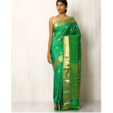 Deals, Discounts & Offers on Women Clothing - Handwoven Pure Silk Saree