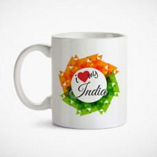 Deals, Discounts & Offers on Home Appliances - Independence Day Freedom India Ceramic White Tea Coffee Mug