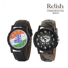 Deals, Discounts & Offers on Men - Flat 72% off on Relish Army Collection Watches