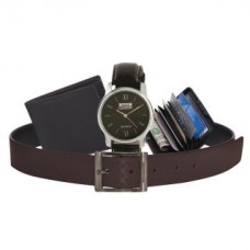 Deals, Discounts & Offers on Men - Flat 72% off on  Wallet ,Belt, and Watch 