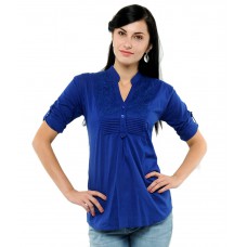 Deals, Discounts & Offers on Women Clothing - Upto 70% off on U&F Blue Cotton Tops