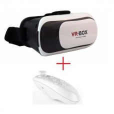 Deals, Discounts & Offers on Cameras - Flat 65% off on Virtual Reality Glasses Headset / Bluetooth VR Remote
