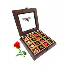 Deals, Discounts & Offers on Food and Health - Chocholik Belgium Chocolates Love Heart Chocolates with Red Rose