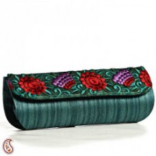 Deals, Discounts & Offers on Women - Flat 42% off on Embroidered Silk Wrap Clutch