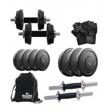 Deals, Discounts & Offers on Sports - Headly  Dumbbell Rods, Gym Bag and Accessories