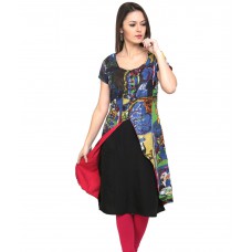 Deals, Discounts & Offers on Women Clothing - Upto 50% off on Pannkh  Printed Cotton Long Kurti