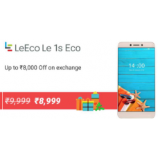 Deals, Discounts & Offers on Mobiles - Upto Rs.8000 Exchange off on LeEco Le 1s Eco