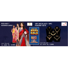 Deals, Discounts & Offers on Women Clothing - Year End MAHA SALE