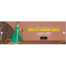 Deals, Discounts & Offers on Women Clothing - Sarees Under Rs.2999