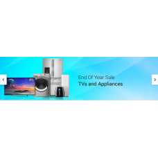 Deals, Discounts & Offers on Electronics - Year End Off on TVs & Appliances