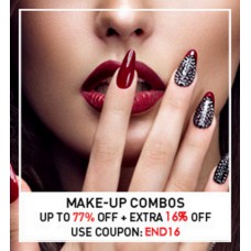 Deals, Discounts & Offers on Health & Personal Care - Make-Up Combos Upto 70% Off + Extra 16% Off