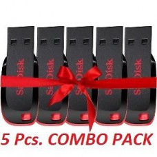 Deals, Discounts & Offers on Computers & Peripherals - 8GB Sandisk Blade Pen Drive - 5 Pcs. Combo Pack