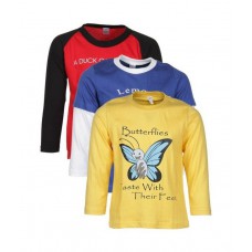 Deals, Discounts & Offers on Baby & Kids - Flat 72% off on Goodway Junior Boys T-Shirts - Pack of 3