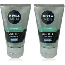 Deals, Discounts & Offers on Health & Personal Care - Nivea Men All IN 1 Face Wash 100ml + Nivea Dark Spot Reduction Scrub 100ml