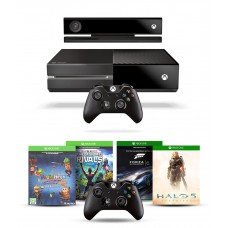 Deals, Discounts & Offers on Gaming - Microsoft xBox Console and 4 Games DLC at Rs.24990