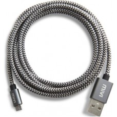 Deals, Discounts & Offers on Mobile Accessories - Mivi Long Nylon Braided Original Tough Black Micro USB Cable