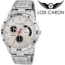 Deals, Discounts & Offers on Men - Lois Caron LCS-4046 CHRONOGRAPH PATTERN ANALOG WATCH Analog Watch