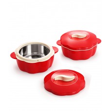Deals, Discounts & Offers on Home & Kitchen - Flat 50% off on Cello Ornel Red Casseroles