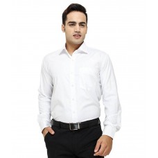Deals, Discounts & Offers on Men Clothing - Koutons Outlaw White Formal Regular Fit Shirt