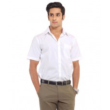 Deals, Discounts & Offers on Men Clothing - Venga White Cotton Regular Fit Casual Shirt