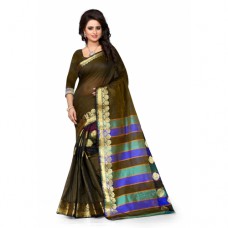 Deals, Discounts & Offers on Women Clothing - Fabdiwa Fashion Lattest Designer Mahendi Kanjivaram Saree