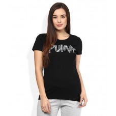 Deals, Discounts & Offers on Women Clothing - Flat 40% off on Puma Black T-Shirt