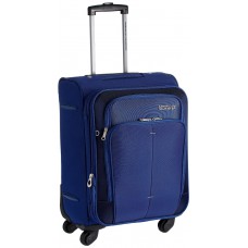 Deals, Discounts & Offers on Travel - American Tourister Crete Polyester  Ink Blue Softsided Carry-On