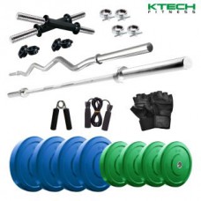 Deals, Discounts & Offers on Sports - Flat 52% off on KTECH Premium 20 Kg Coloured Home Gym
