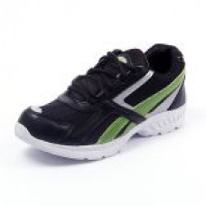 Deals, Discounts & Offers on Foot Wear - Foot 'n' Style Comfortable Black & Light Green Sports Shoes