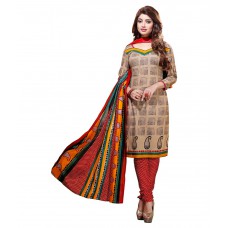 Deals, Discounts & Offers on Women Clothing - Minu Suits Multicoloured Cotton Straight Unstitched Dress Material