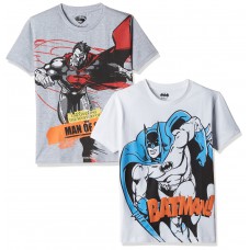 Deals, Discounts & Offers on Kid's Clothing - Flat 50% off on Kidsville Boys' T-Shirt - Pack of 2
