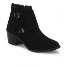 Deals, Discounts & Offers on Foot Wear - Flat 60% off on Carlton London Black Boots