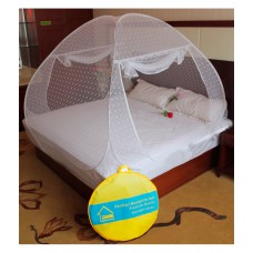 Deals, Discounts & Offers on Home Decor & Festive Needs - Verdioz White Embroidery Mosquito Net